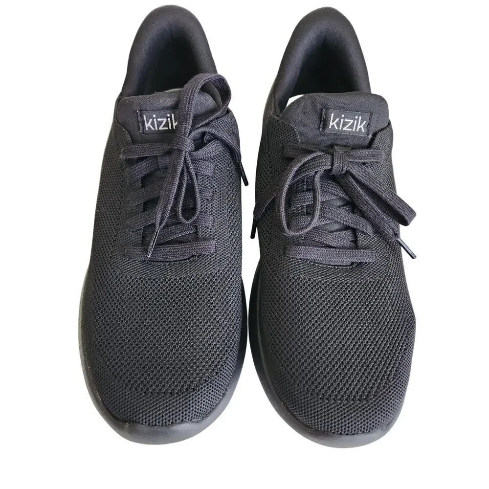 Kizik Unisex Athens Athletic Shoes - Blackout M/ 9 W- W 10.5 hands free mobility